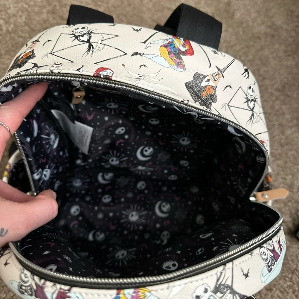 Petunia Pickle Bottom Nightmare Before Christmas Mini Backpack - Picture 7 of 10